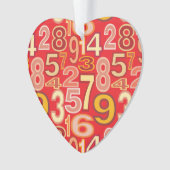 Zahlenmuster Ornament (Vorderseite)