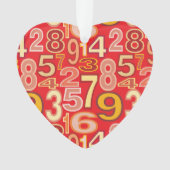 Zahlenmuster Ornament (Vorderseite)