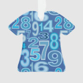 Zahlenmuster Ornament (Vorderseite)