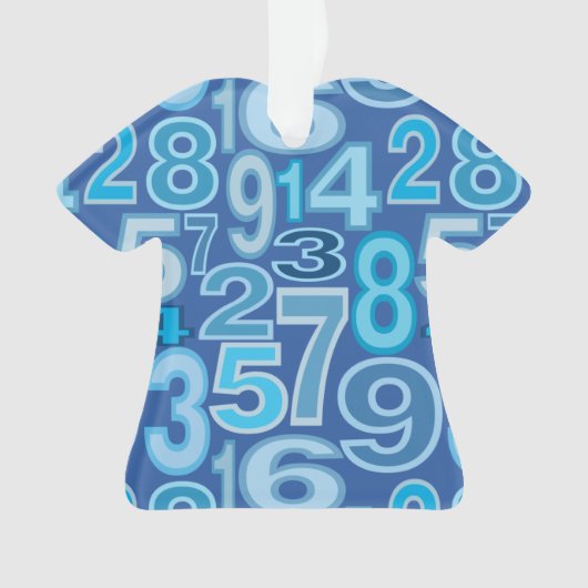 Zahlenmuster Ornament (Vorderseite)