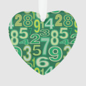 Zahlenmuster Ornament (Vorderseite)