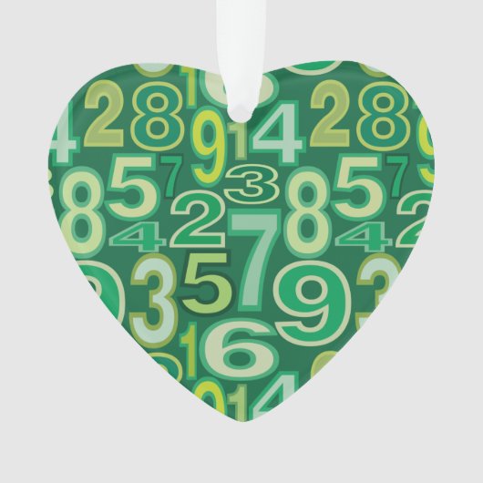 Zahlenmuster Ornament (Vorderseite)