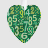 Zahlenmuster Ornament (Vorderseite)