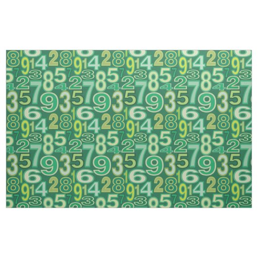 Zahlenmuster Stoff (Fat Quarter (45,7 x 55,9 cm))