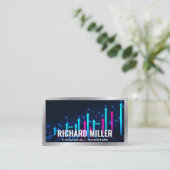 Zahlenpfeile | Bestände | Fire Tech Visitenkarte (Stehend Vorderseite)