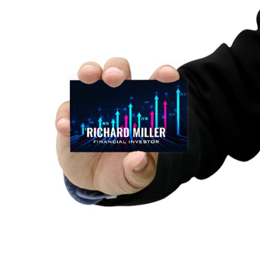 Zahlenpfeile | Bestände Visitenkarte