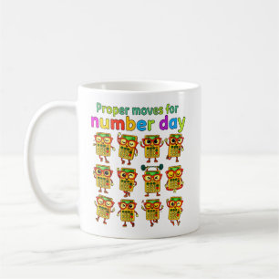 Zahlentag Richtig Bewegt Lustiger Mathematik Beche Kaffeetasse