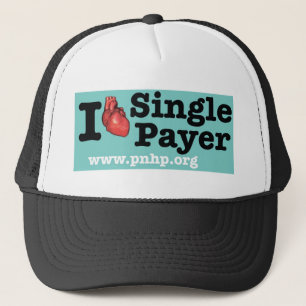 Zahler-Hut des Single-I <3 Truckerkappe
