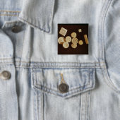 Zähler und Würfel, Gallo-Römisch Button (Beispiel)