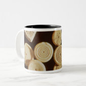 Zähler und Würfel, Gallo-Römisch Zweifarbige Tasse (Vorderseite Links)