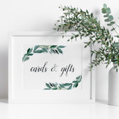 Zahlreiche Foliage Hochzeitkarten & Geschenkzeiche Poster
