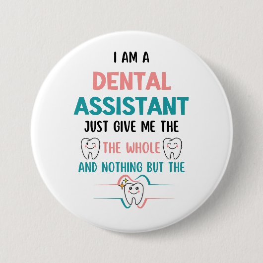 ZAHLREICHE HILFE: Der ganze Zelt Button (Vorderseite)