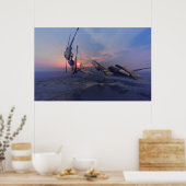 Zahlreiche Orte - surrealer Druck Poster (Küche)