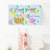 Zahlreiche Osterkörbe und Blume Banner (Insitu)