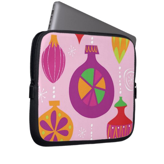 Zahlreiche Weihnachtsdekoration illustriert im Laptopschutzhülle (Vorne Rechts)