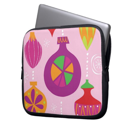 Zahlreiche Weihnachtsdekoration illustriert im Laptopschutzhülle (Vorderseite Links)