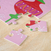 Zahlreiche Weihnachtsdekoration illustriert im Puzzle (Seite)