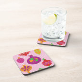 Zahlreiche Weihnachtsdekoration illustriert im Untersetzer (Rechte Seite)