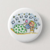 Zählschaf Button (Vorderseite)