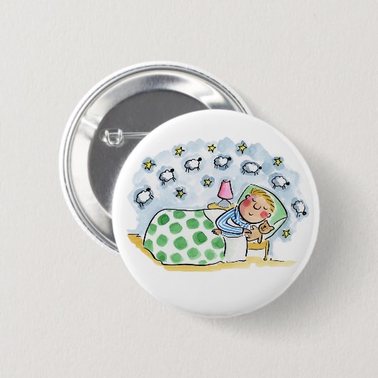 Zählschaf Button (Vorne & Hinten)