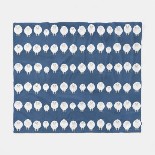 Zählschaf Fleece Blanket