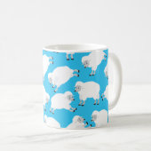 Zählschaf Kaffeetasse (VorderseiteRechts)
