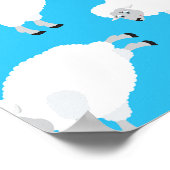 Zählschaf Poster (Ecke)