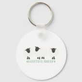 Zählschaf Schlüsselanhänger (Vorderseite)