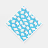 Zählschaf Serviette (Ecke)