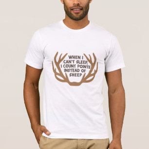 Zählt Punkte für Antler/Rack lustig für Jäger T-Shirt