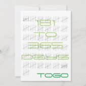 Zähltage mit Sticks Einladung (Rückseite)