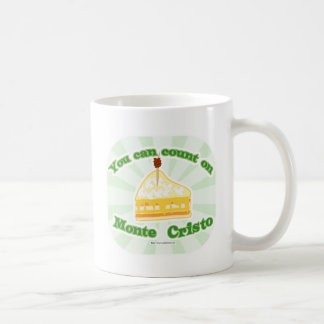 Zählung auf Monte Cristo Kaffeetasse