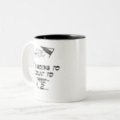 Zählung bis drei zweifarbige tasse (Vorderseite Links)