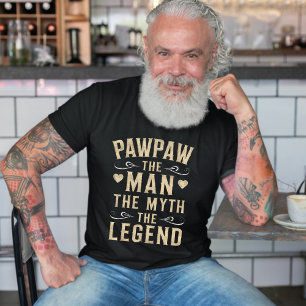 ZAHLUNG   Der Mann der Mythos der Legende Vatertag T-Shirt