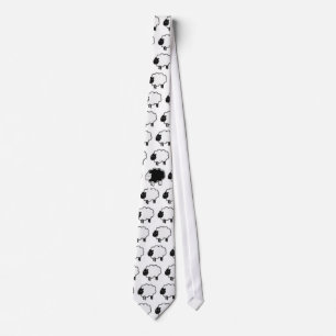 Zählung der Schaf-Krawatte Krawatte