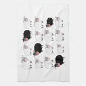 Zählung der Schafe Geschirrtuch (Vertikal)
