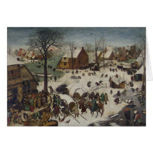 Zählung in Bethlehem durch Pieter Bruegel