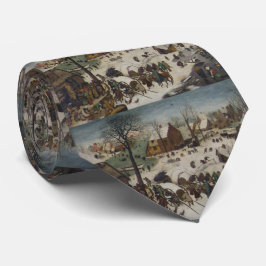 Zählung in Bethlehem durch Pieter Bruegel Krawatte