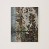 Zählung in Bethlehem durch Pieter Bruegel Puzzle (Vertikal)
