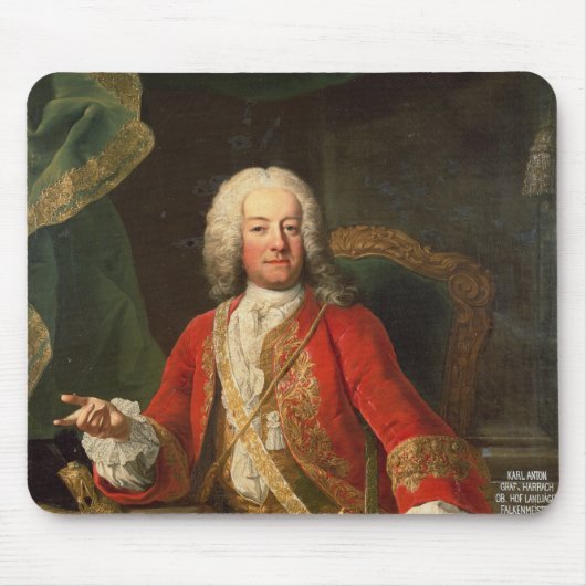 Zählung Karl Anton von Harrach Mousepad (Vorne)