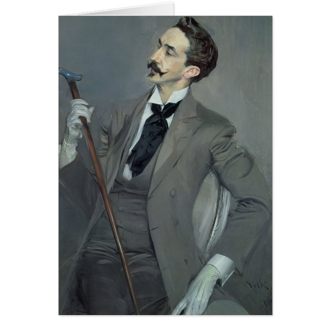 Zählung Robert de Montesquiou 1897 (Vorne)