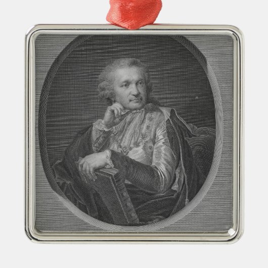 Zählung Stroganov Silbernes Ornament (Vorne)