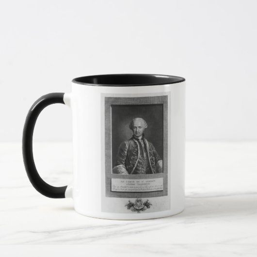 Zählung von St Germain, berühmter Alchemist, 1783 Tasse (Links)