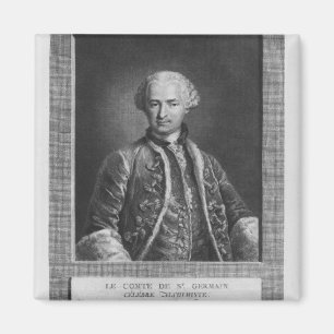 Zählung von St Germain, berühmter Alchemist, 178 Magnet