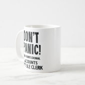 Zahlungspflichtiger Mitarbeiter Kaffeetasse (Vorderseite Links)