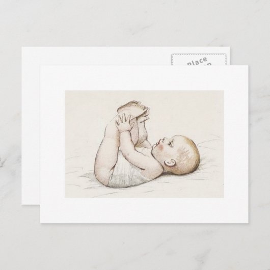 Zählzehen Postkarte (Vorne/Hinten)