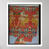 Zähmung des wilden Tieres, byzantinischer Wandtepp Poster (Vorne)