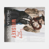 Zähmung meines Whiskey-Deckels Fleecedecke (Vorderseite (Horizontal))