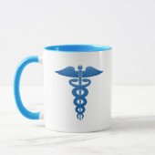 Zahn-Anatomie-Diagramm Tasse (Links)