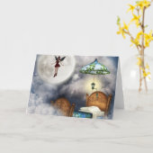 Zahn-Fee-Anmerkungs-Karte Karte (Gelbe Blume)